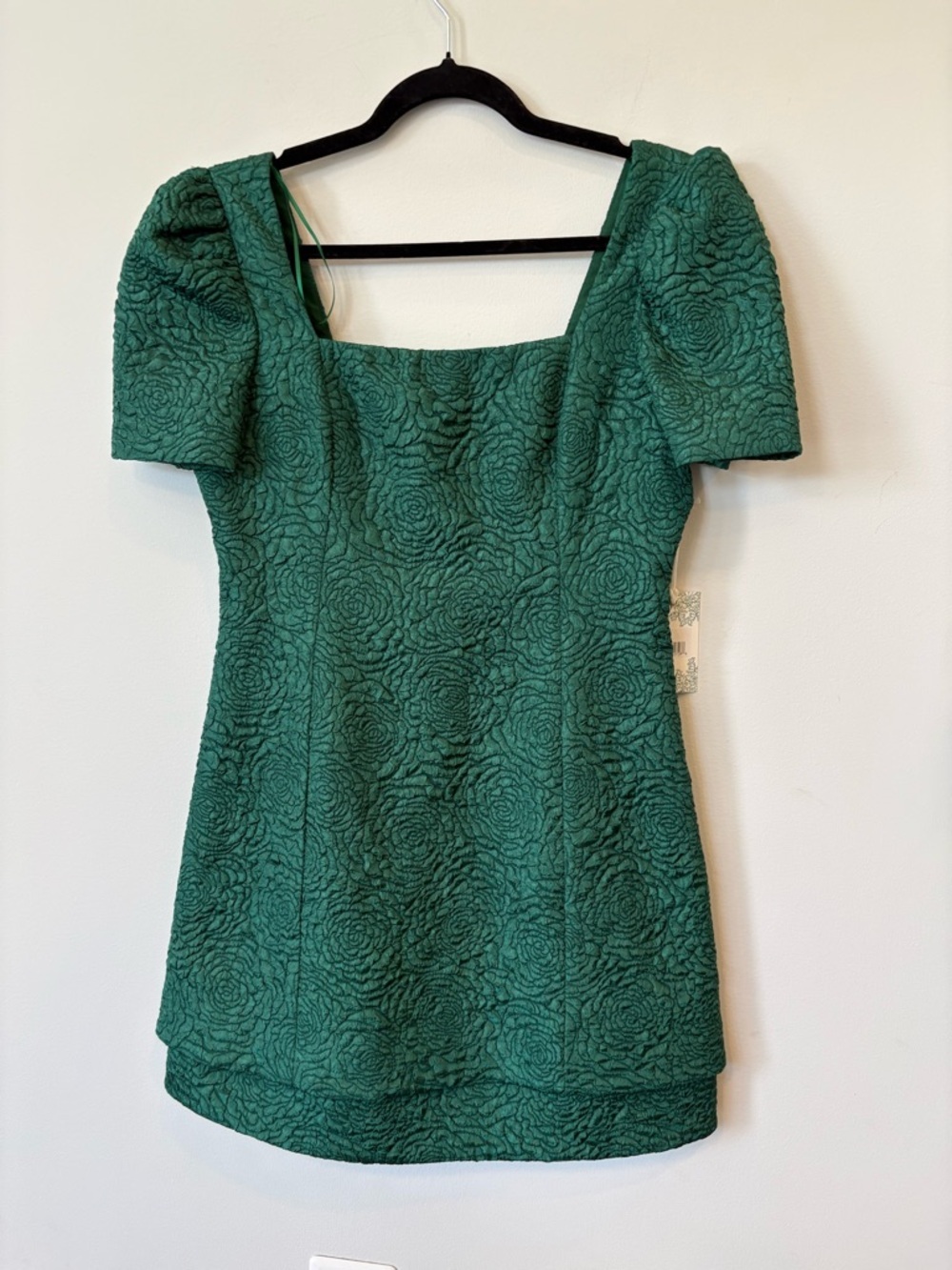 Tuckernuck Hyacinth House NEW Emerald Green Juliana Mini Dress Size small NWT - Picture 3 of 7